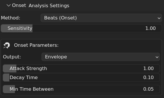 Onset Params